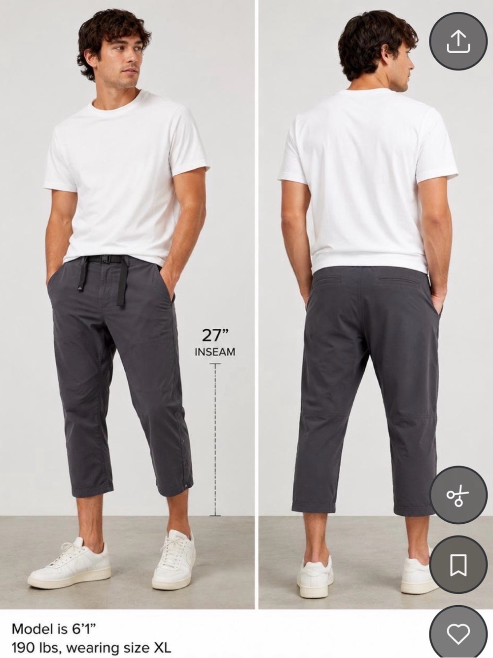 Lululemon Men’s Classic ABC Technical‎ golf Pants Stretch Travel Techwear XL